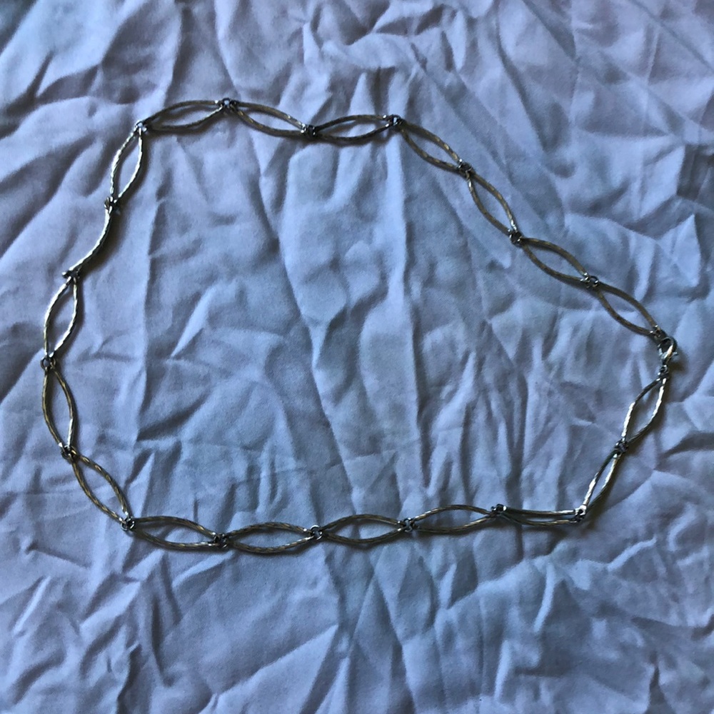Silver Link Necklace